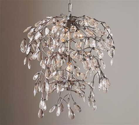 Shop for rustic & farmhouse chandeliers in chandeliers by style. Bella Crystal Round Chandelier | Pottery Barn