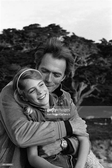 Actordirector Clint Eastwood And Daughter Alison Are Photographed