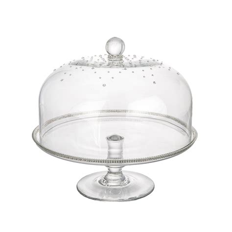 Find many great new & used options and get the best deals for rammento multifunctional 5 in 1 cake stand and dome. Cake Stand | Glass dome cake stand, Cake stand with dome ...
