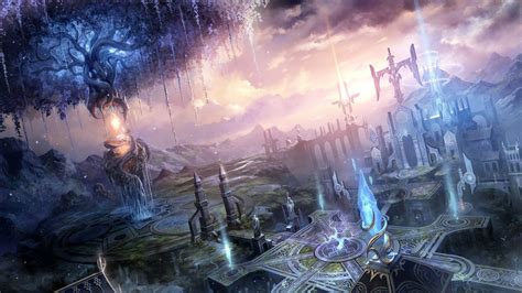 Fantasy Magic Wallpaper Fantasy Landscapes Cities Art Magic Wallpaper