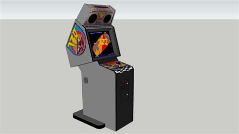 Atari 720 Degrees Arcade Game 3d Warehouse