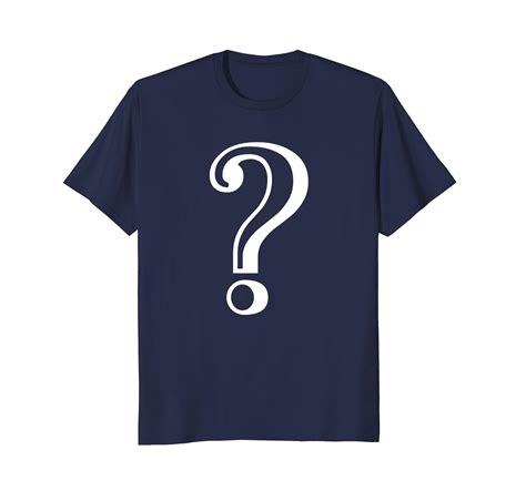 Question Mark T Shirt Ask Query Punctuation Interrogation Ln Lntee