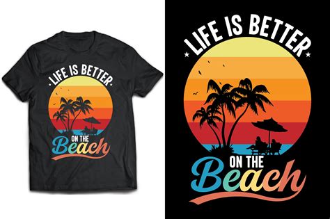 summer t shirt design vector template graphic by t shirt lovers · creative fabrica