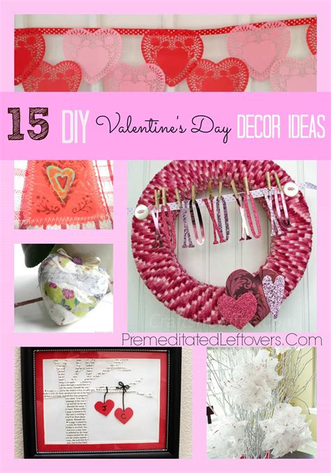 15 Diy Valentines Day Decor Ideas