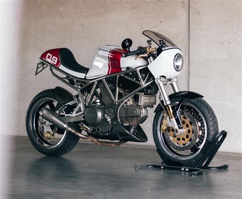 Bland 2000 Ducati 750ss Gets Spiced Up With Some Tasty Custom Cafe