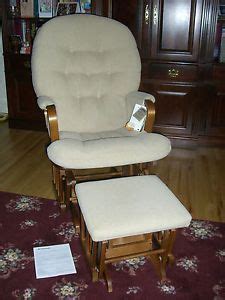 Shermag Glider Rocker Rocking Chair And Ottoman Excellent Condition On