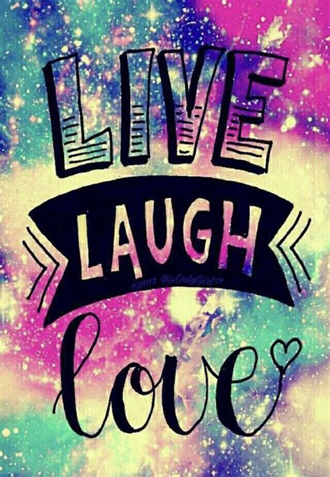 Live Laugh Love Galaxy Wallpaper Neon Wallpaper Cute