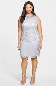  Papell Sleeveless Lace Cocktail Dress Plus Size Available At