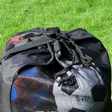 Eco Walker Ball Bag Large Capacity Holds 16 Soccer Balls Heavy Duty