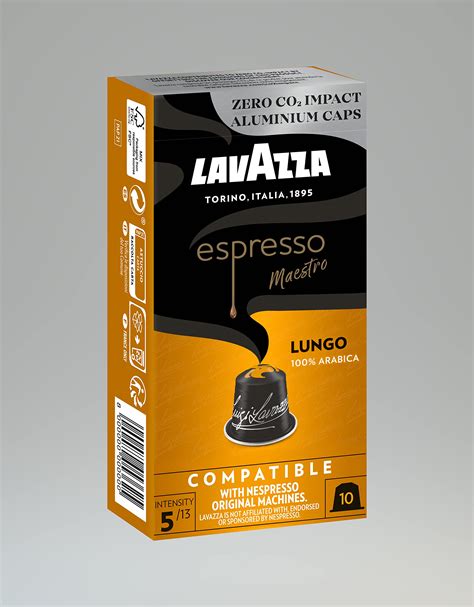 Buy Lavazza Espresso Maestro Lungo 100 Arabica Light Roasting