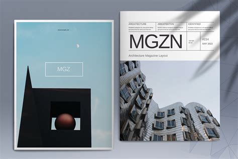 Architecture Magazine Layout Behance