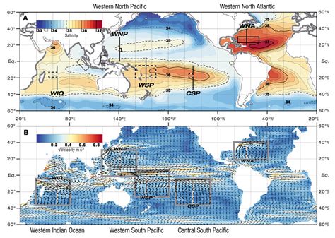A Global Map Of Salinity At 150 M Depth From Argo Float Data For