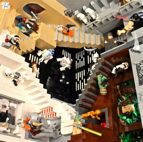 Escher Lego Star Wars Cornea Corny Yeah