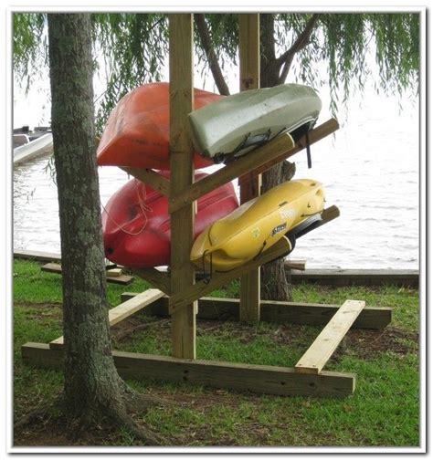 Homemade Kayak Storage Rack Plans 2 Boat