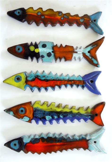 Ceramic Fish Fish Art Clay Fish