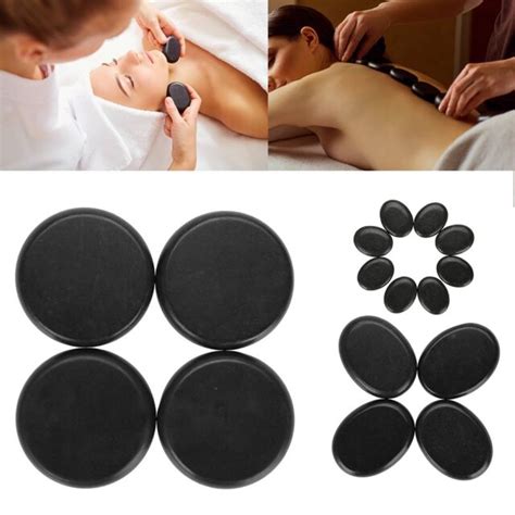 16pcs hot massage stone basalt stones kit rock spa oiled massager tool box set ebay