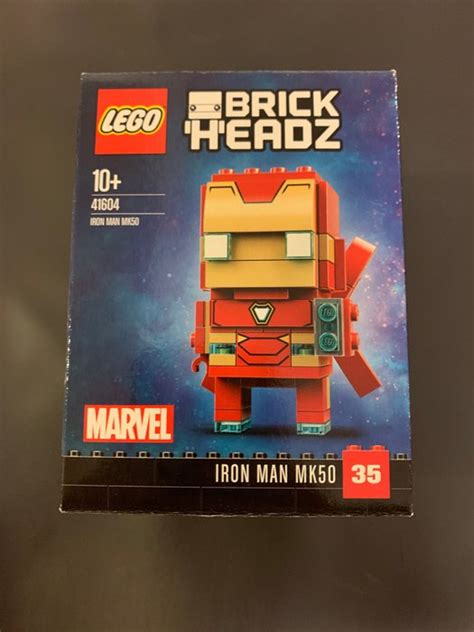 Lego 41604 Brickheadz Marvel Super Heroes Iron Man Mk50 Catawiki