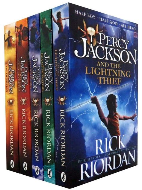 Currently, two films and one short film based on the series have been made: Percy Jackson & the Olympians 5 Children Book Collection ...