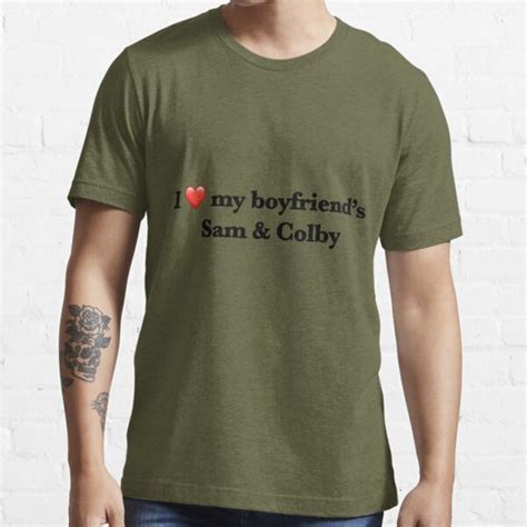 I Love Sam And Colby I Heart Sam And Colby Shirt Colby Brock Etsy Canada