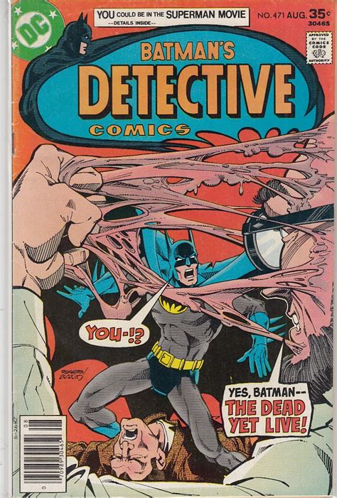 Detective Comics 471 Fn Collectors Edge Comics