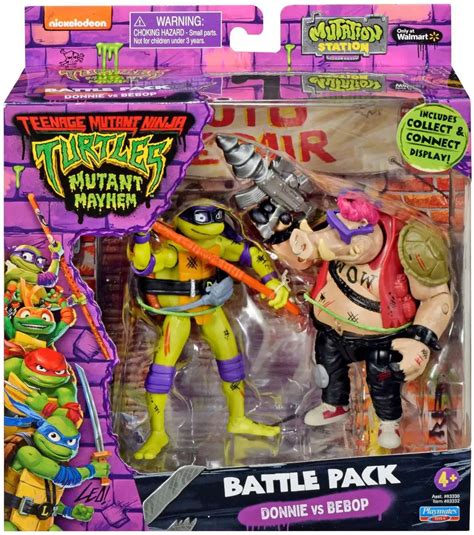 Teenage Mutant Ninja Turtles Mutant Mayhem Mutation Station Donnie Vs