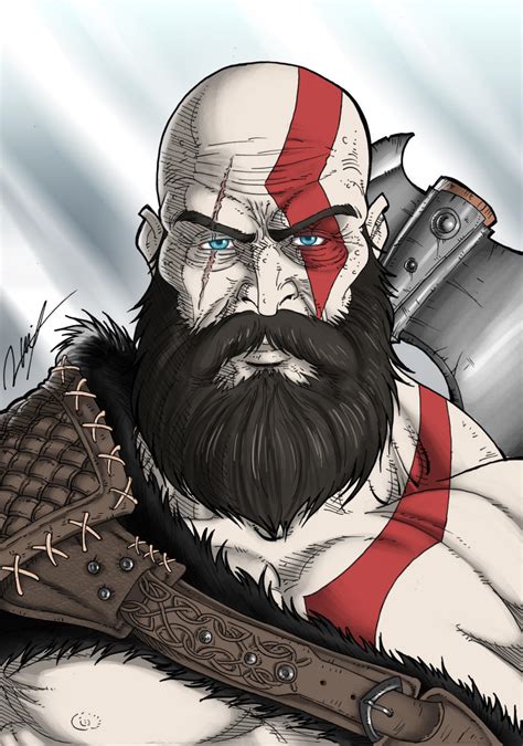 Kratos By Ronniesolano On Deviantart