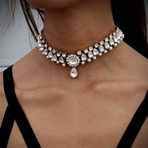 Buy Z Choker Necklace Women Collares Fashion Crystal