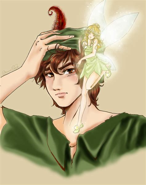 Peter Pan And Tinkerbell Anime Version By Acchanchangmin Deviantart