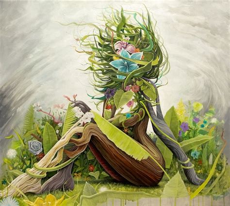 Surreal Portraits Celebrate Mother Earth With Women Made