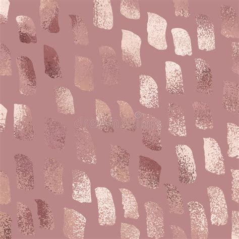 Rose Gold Luxurious Vector Texture With An Abstract Pattern And