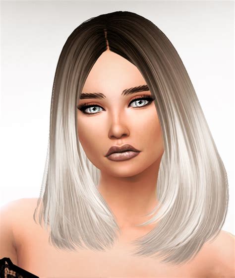My Sims 4 Blog Skysims 269 Hair Retexture By S4models