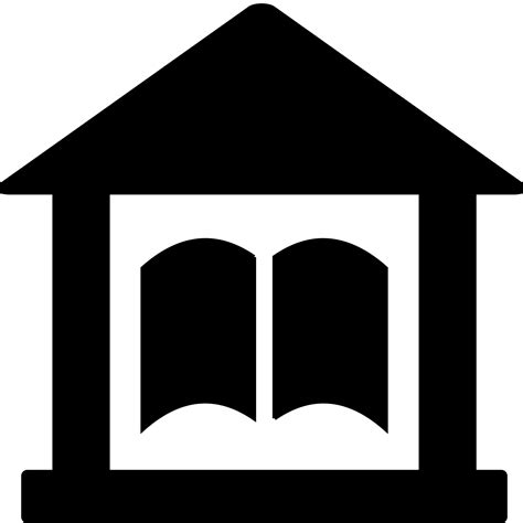 Clipart - Library Pictogram