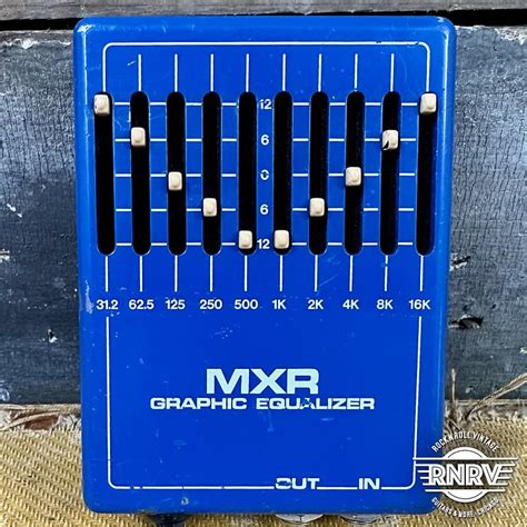 Mxr Mx 108 Ten Band Graphic Equalizer Reverb