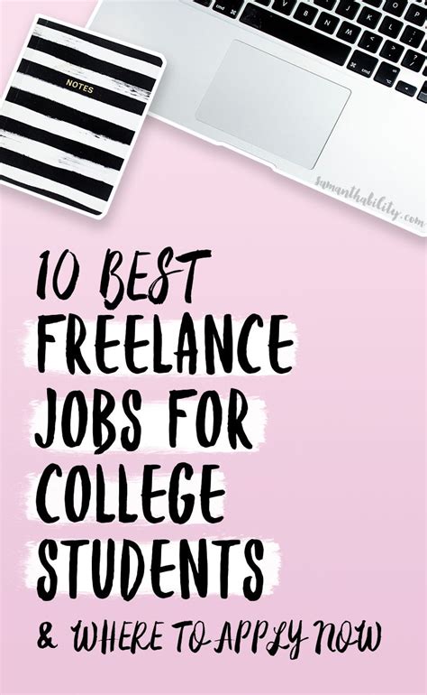Click Here To Discover The Top Freelance Jobs For College Students In