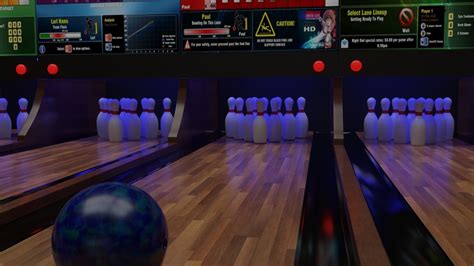 Bowling Animation 3d Model Animated Cgtrader
