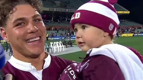 Queensland Fullback Reece Walsh Shares Adorable Moment With Daughter In