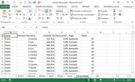 Exceltutos Tutoriales De Excel Unir Todas Las Hojas De Un Libro De Excel En Una Sola