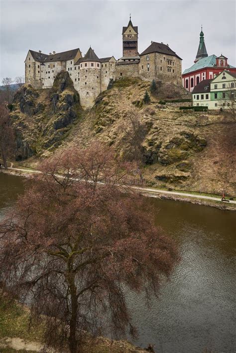 Loket Castle A 12th Century Gothic Castle In The Karlovy Vary Region