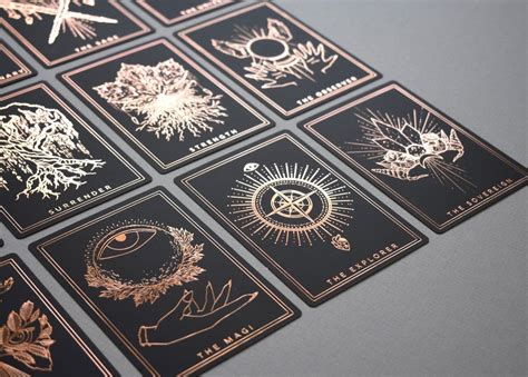 Black Rose Gold Oracle Deck Threads Of Fate Divination Cards Tarot