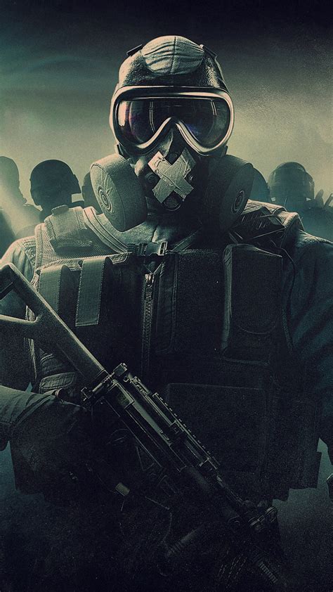 Video Game Tom Clancys Rainbow Six Siege Gas Mask Mute Tom Clancys