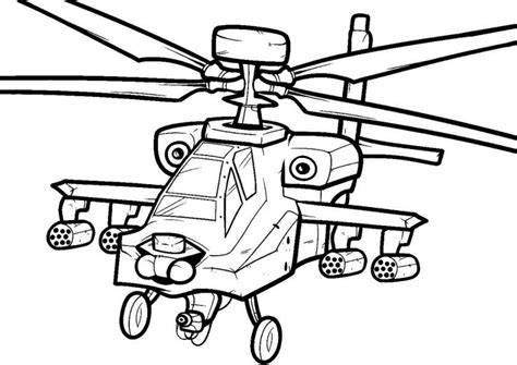 Malvorlagen Kostenlos Ausdrucken Hubschrauber – Kinder Ausmalbilder