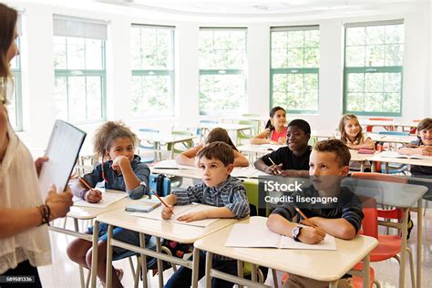 School Kids In Classroom Stock Photo Download Image Now Istock