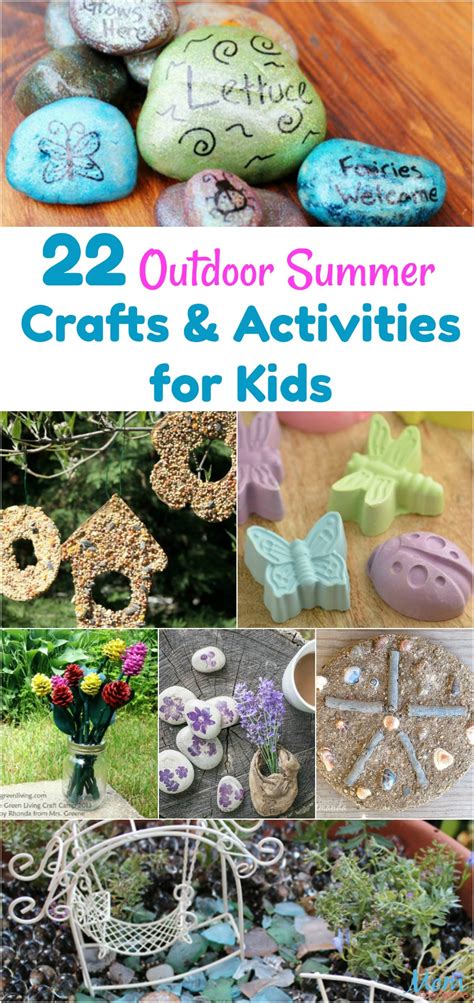 22 Outdoor Summer Crafts And Activities For Kids Mom Does Reviews