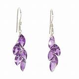 Photos of Sterling Silver And Amethyst Earrings