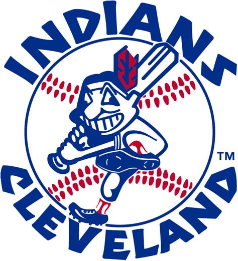 Cleveland Indians Logo Primary Logo American League Al Chris