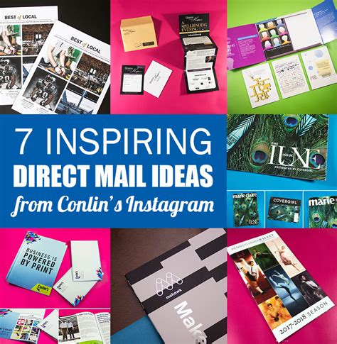 7 Inspiring Direct Mail Ideas From Conlins Instagram