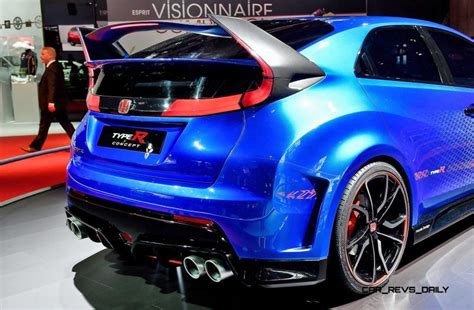 2015 Honda Civic Type R Concept Two Makes Paris Debut Honda Civic