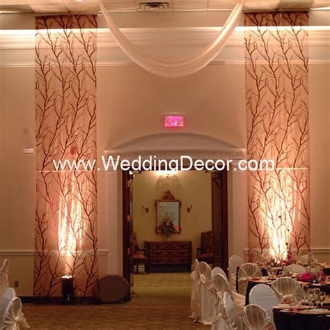 Brown And Fuchsia Wedding Reception Entrance Decor Flickr