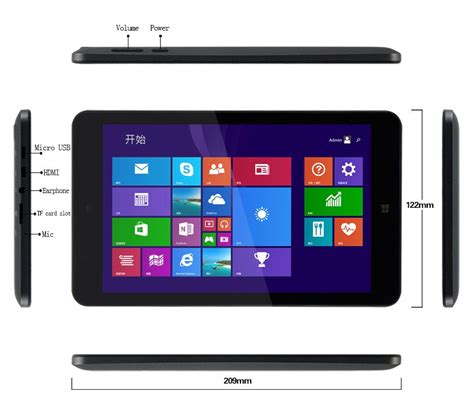 Cheap In Stock Original Pipo W7 Windows 8 Tablet Pc 7 Inch Quad Core