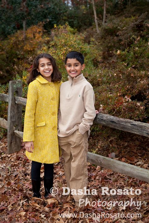 Portraits Of Twin Brother And Sister In Bon Air Park Arlington Va A